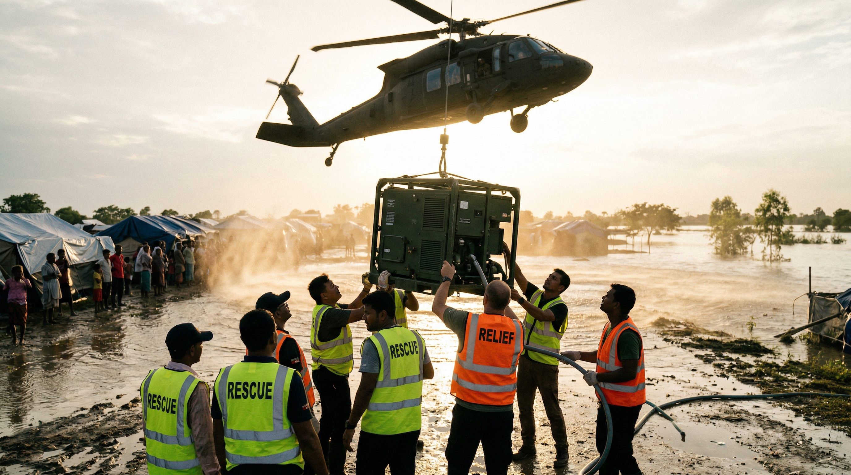 Sistema portatil de purificacion de agua de emergencia AMPAC USA